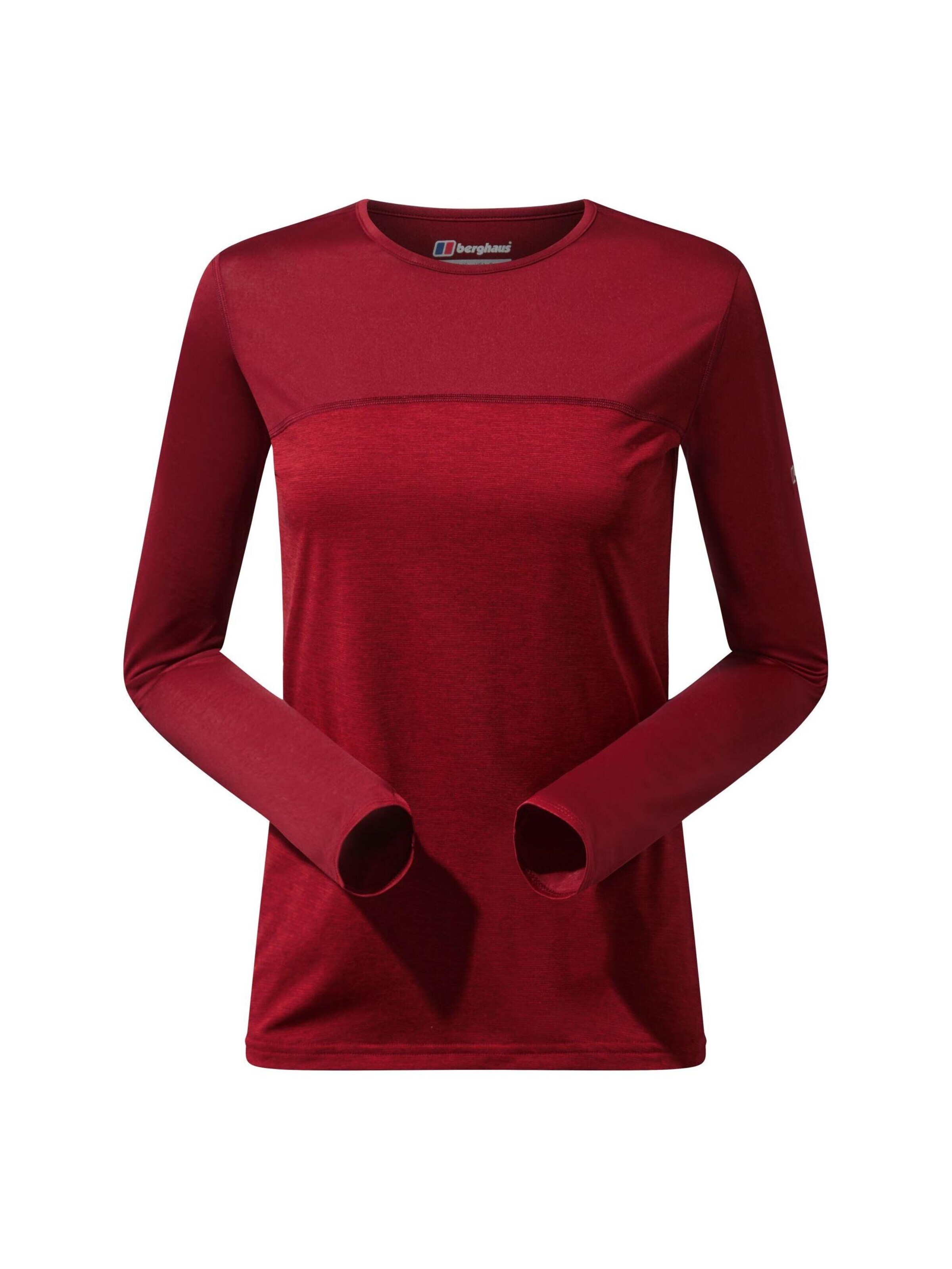 T-shirt fonctionnel Berghaus en rouge : devant
