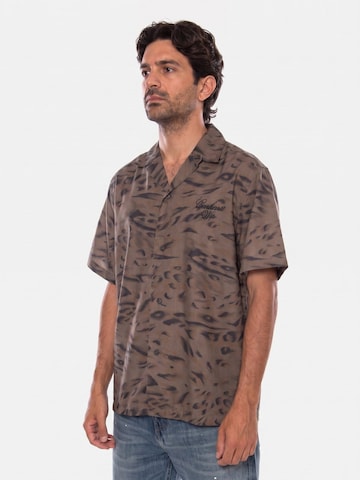 Comfort fit Camicia 'TRAVON' di Carhartt WIP in marrone: frontale