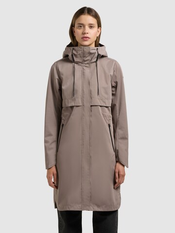 khujo - Abrigo de entretiempo ' Manao 2' en marrón