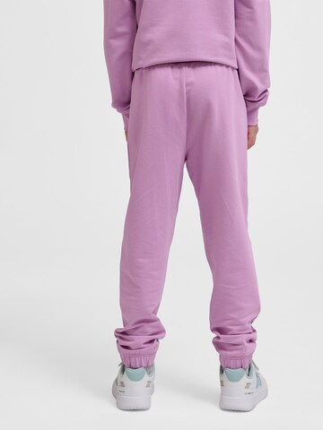 Hummel Tapered Trousers 'Tukas' in Purple