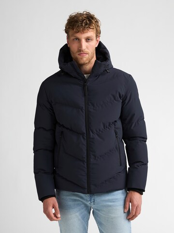 Petrol Industries Winter jacket in Blue: front