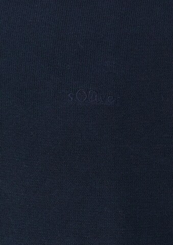 s.Oliver Men Big Sizes Trui in Blauw: voorkant