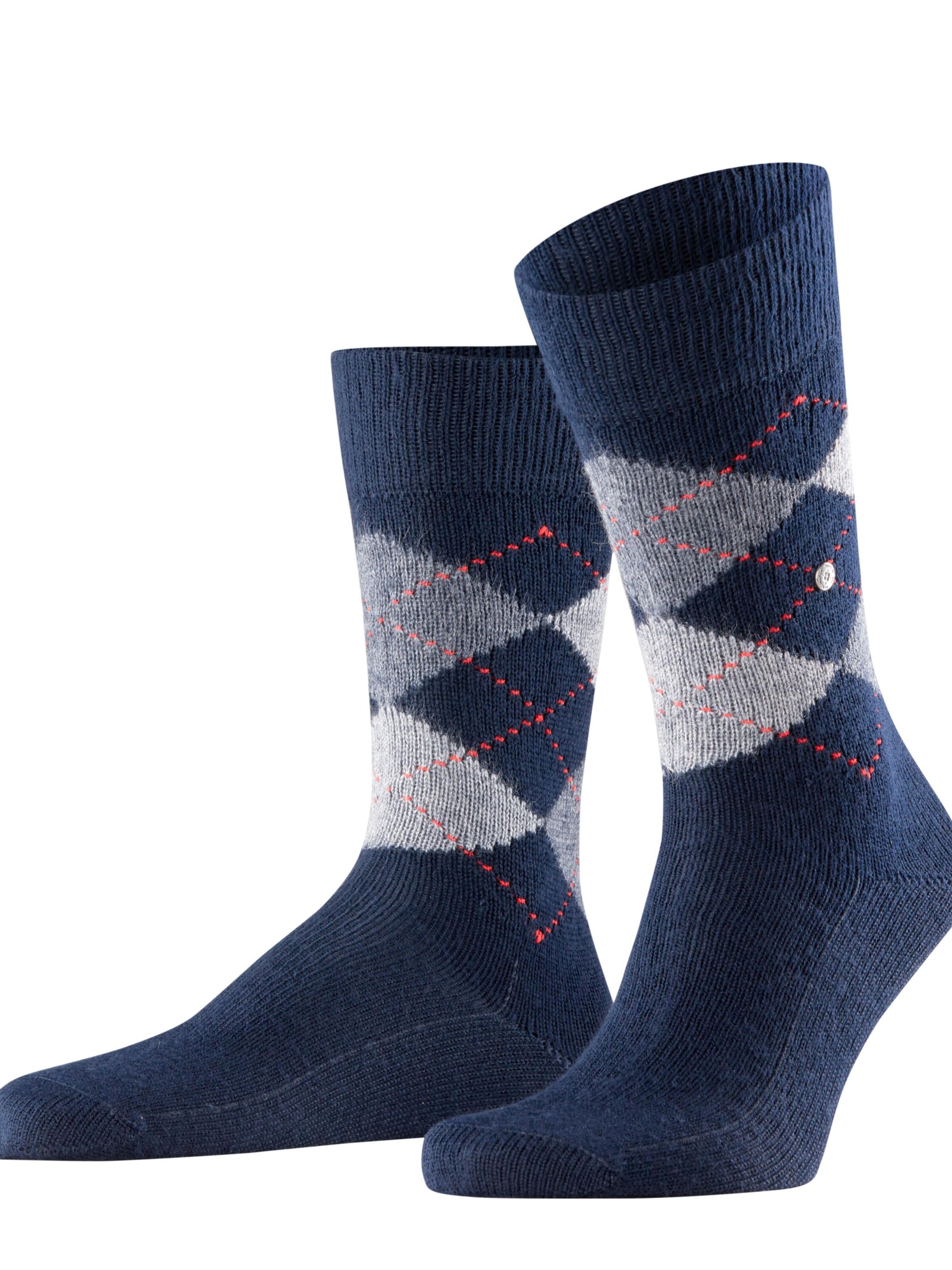 BURLINGTON Socks 'Preston' in Blue: front