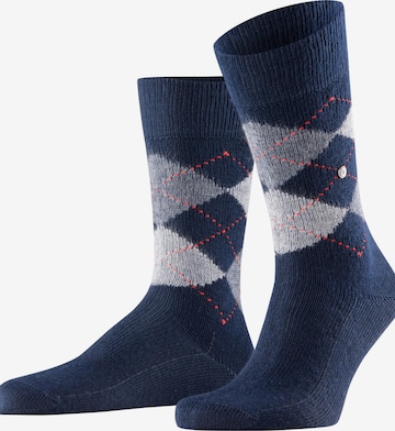 BURLINGTON Socks 'Preston' in Blue: front