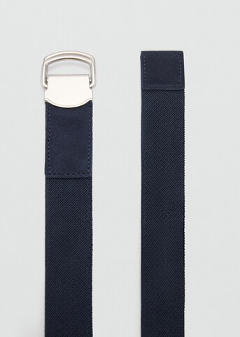 MANGO MAN Belt 'Spring' in Blue