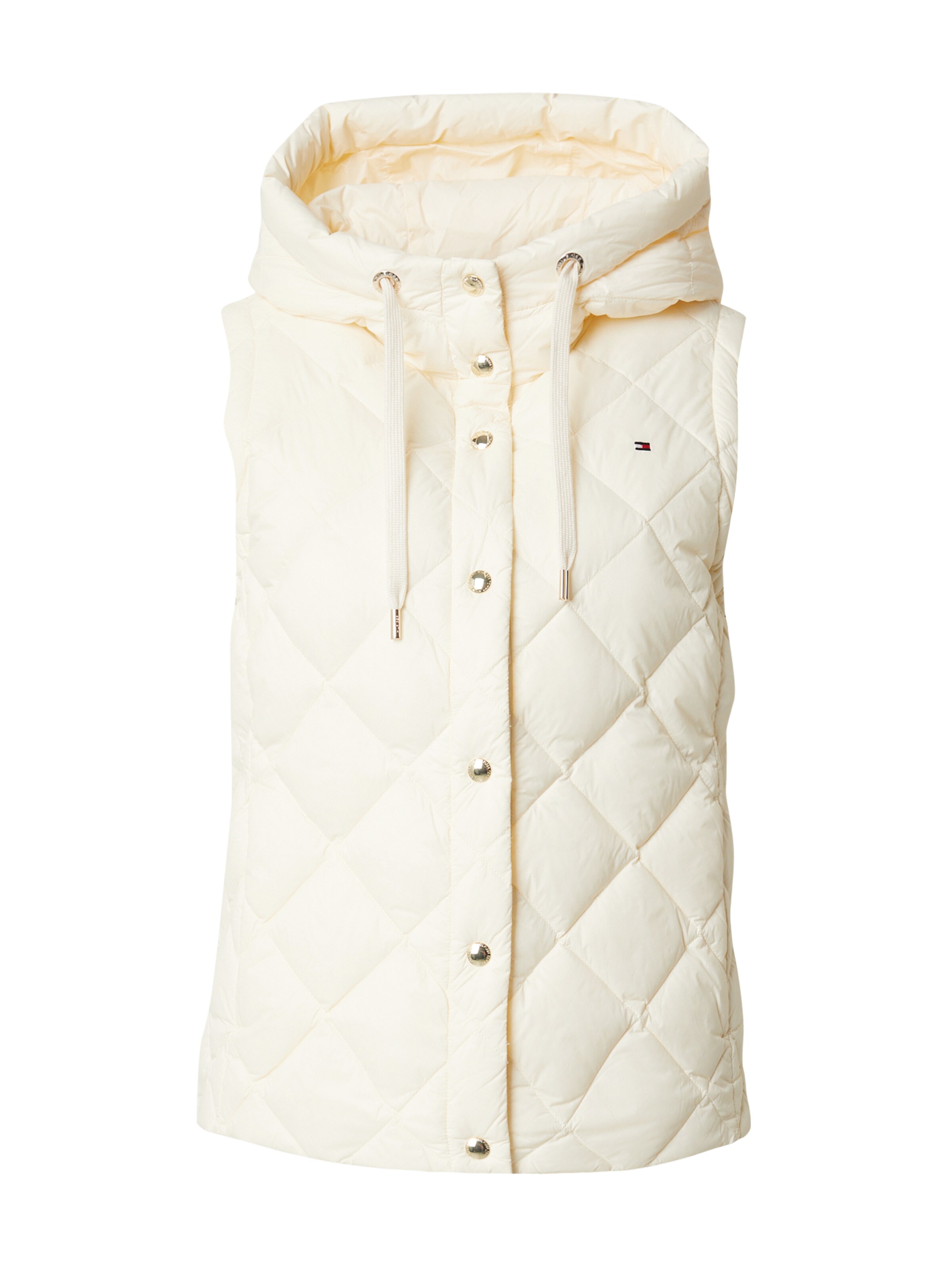TOMMY HILFIGER Weste in Beige: Vorderseite