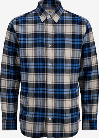 Jack & Jones Premium Regular fit Overhemd 'Barkley' in Blauw: voorkant