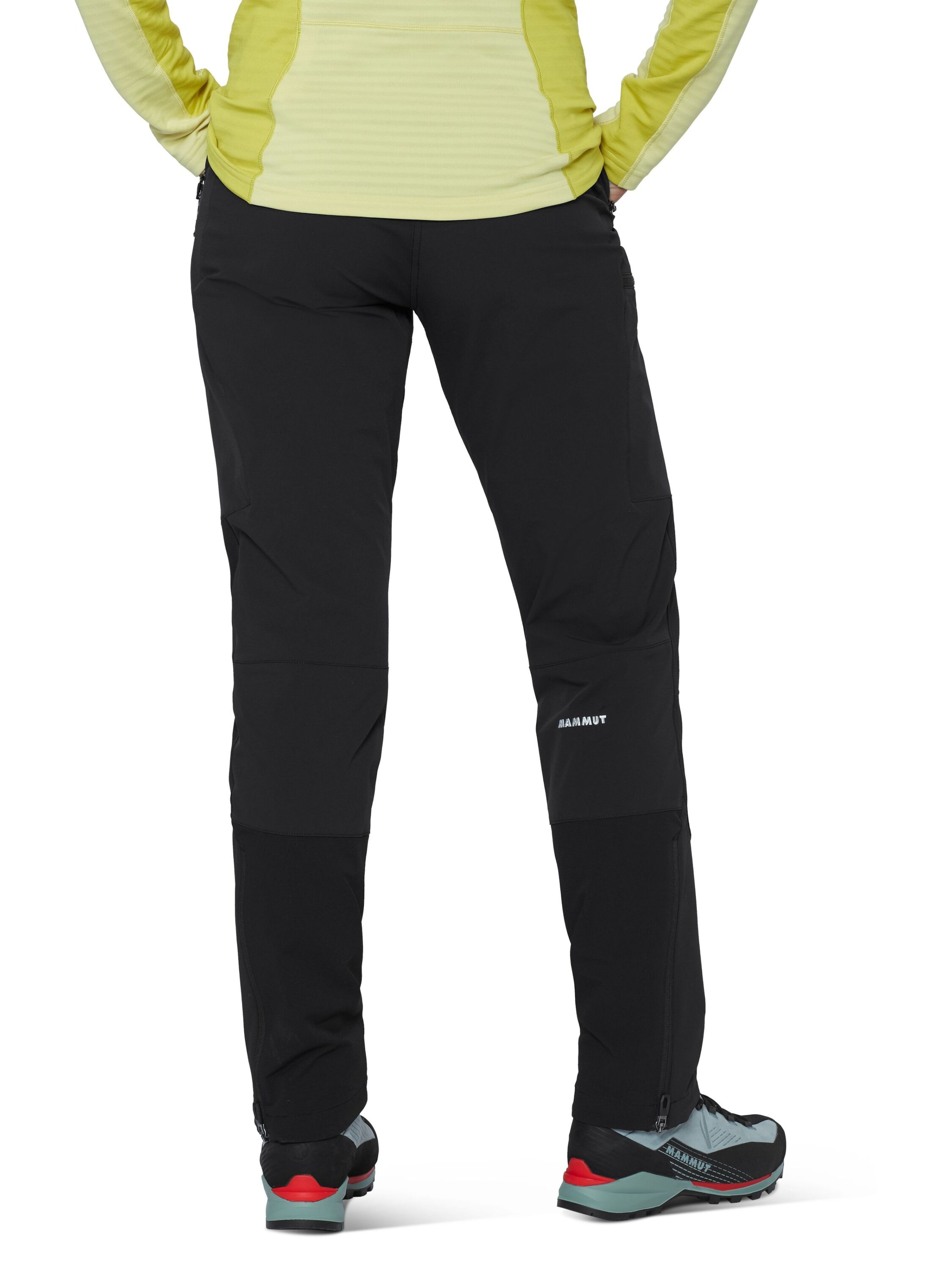 MAMMUT Regular Outdoor Pants in Black