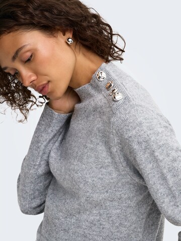 JDY Sweater 'JDYSUPER' in Grey