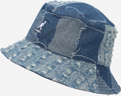 KANGOL Hat in Blue / Blue denim / White, Item view