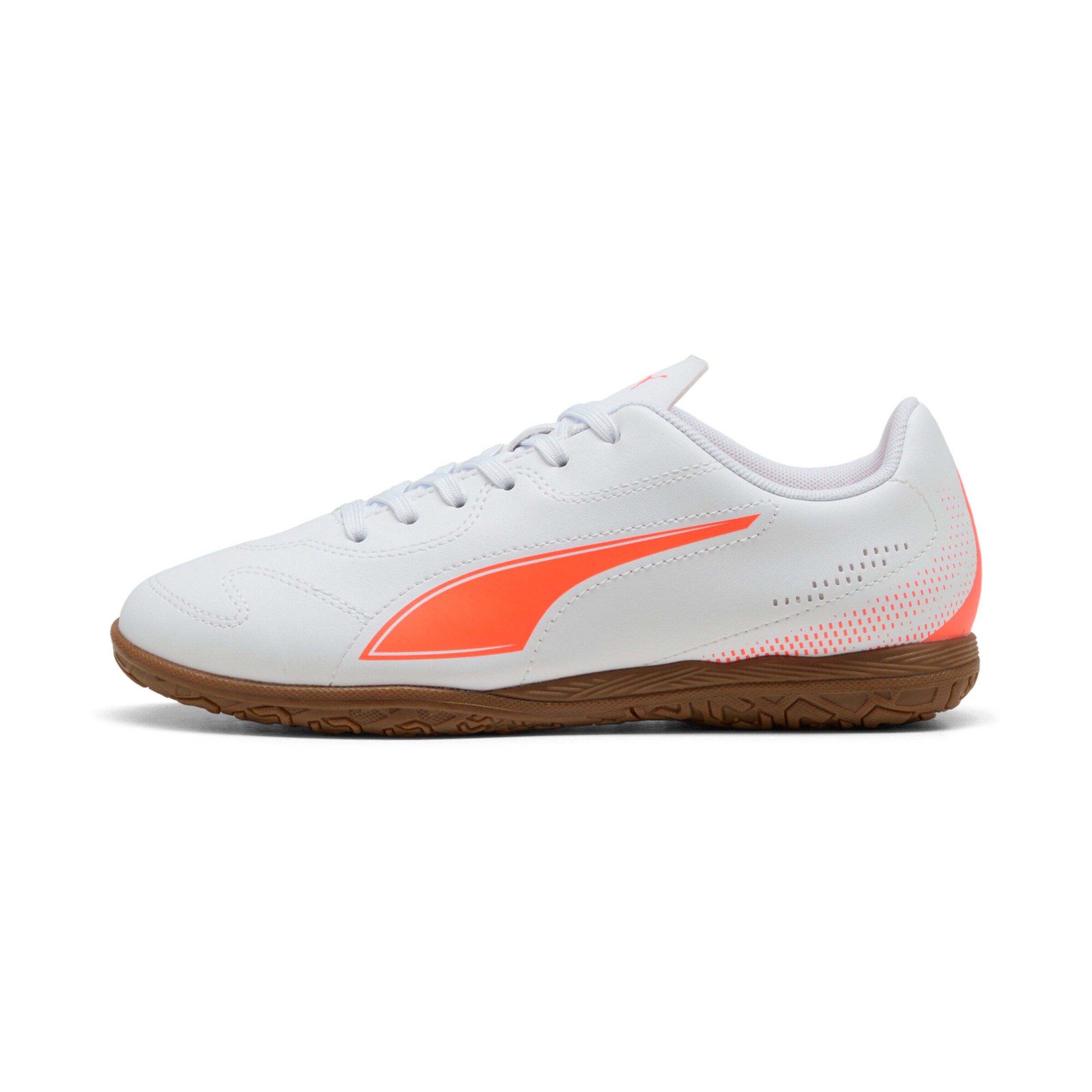 PUMA Athletic Shoes in White: front