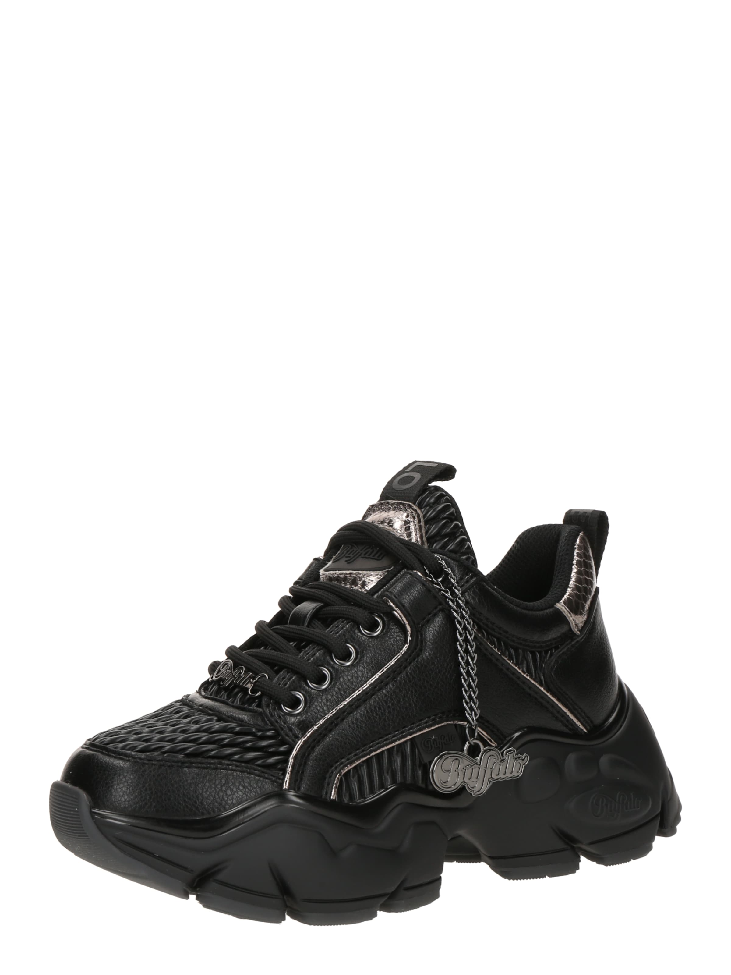 BUFFALO Platform trainers 'BINARY' in Black: front