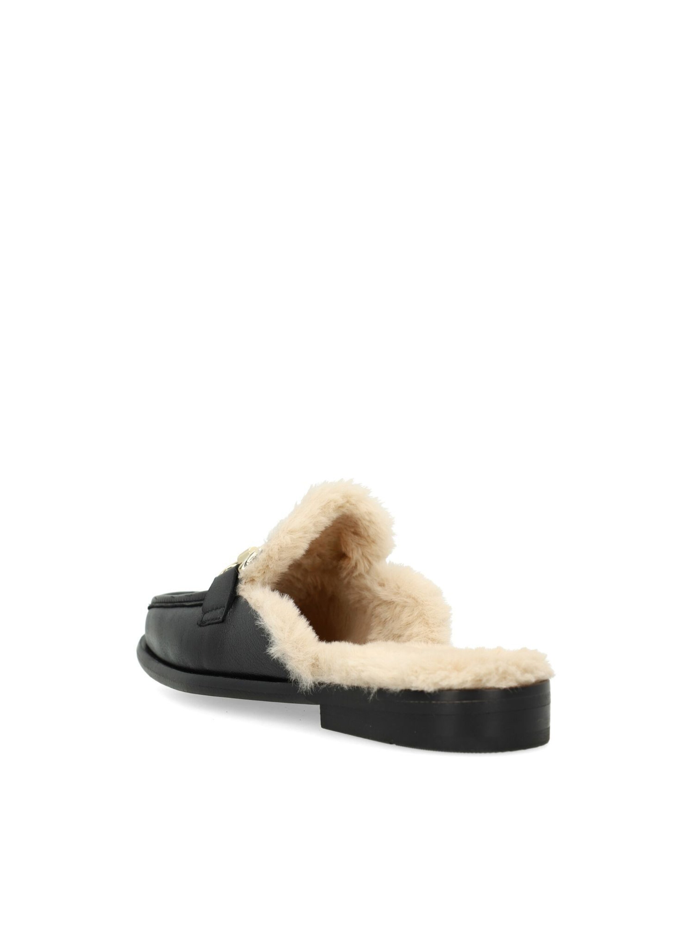 MANFIELD Pantolette in Schwarz