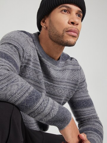 Pullover 'FAIRISLE' di Hackett London in grigio
