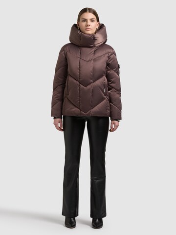 khujo Zimná bunda 'OLSA2' - Fialová