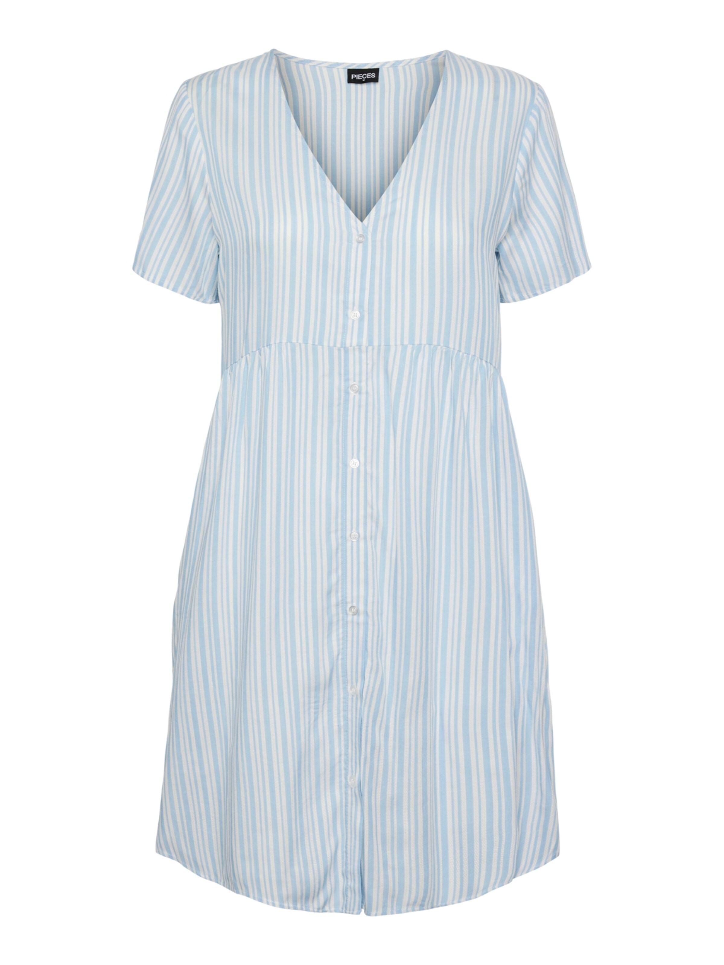 PIECES Shirt Dress 'PCAlvina' in Blue: front