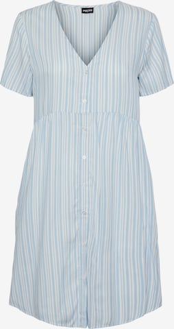 PIECES Shirt Dress 'ALVINA' in Blue: front