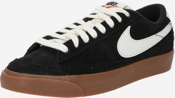 Nike Sportswear Sneakers laag 'BLAZER '77 VNTG' in Zwart: voorkant
