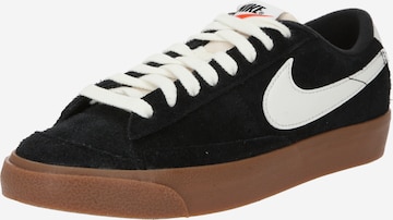 Nike Sportswear Низкие кроссовки 'Blazer ´77 Vintage' в Черный: спереди