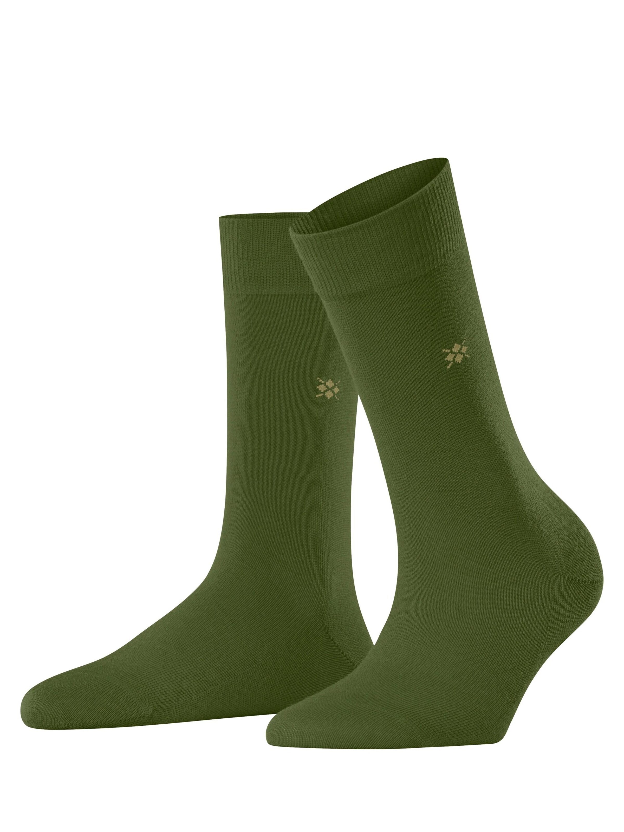 BURLINGTON Socks 'Bloomsbury' in Green: front