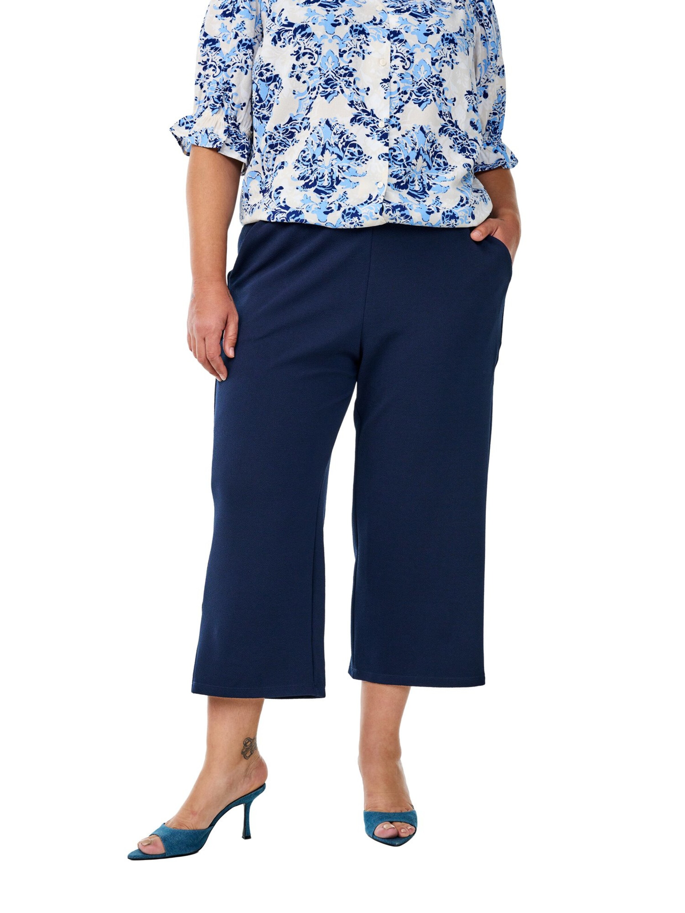 zils Zizzi Vaļīgs piegriezums Bikses 'CAADELYN': no priekšpuses