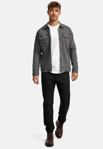 INDICODE JEANS Regular fit Tussenjas ' Russo ' in Grijs