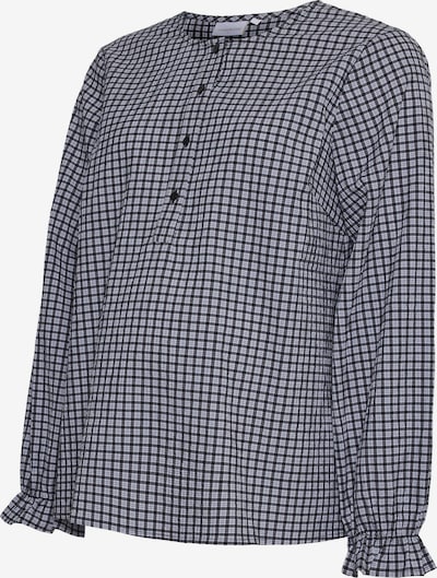 MAMALICIOUS Bluse i M i grå / sort, Produktvisning