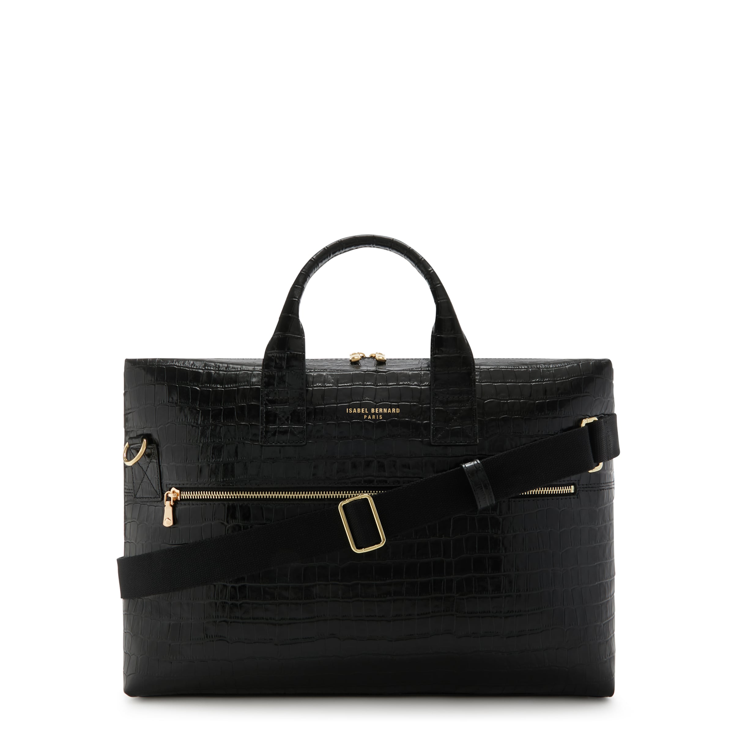 Isabel Bernard Document bag in Black: front