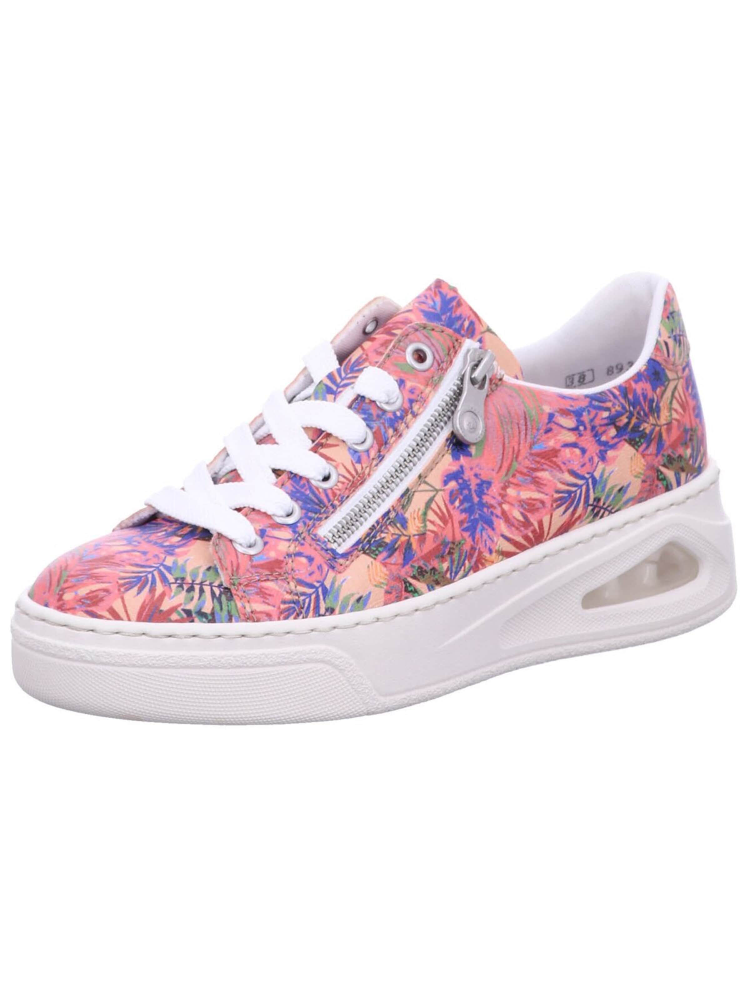 Rieker - Zapatillas deportivas bajas 'Sneaker Low Damen N6401 90 Kunststoff (Synthetik) in bunt' en Mezcla de colores: frente