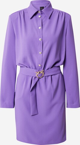 PINKO Sukienka koszulowa w kolorze fioletowy: przód