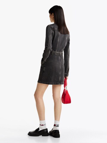 Tommy Jeans Shirt dress in Black