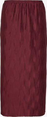 Jupe MADELEINE en rouge : devant