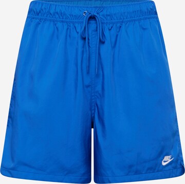 Nike Sportswear Shorts 'CLUB' in Blau: predná strana