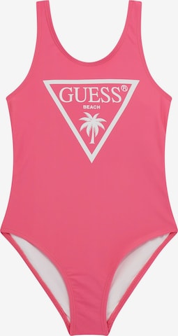 GUESS Swimsuit in Pink: front