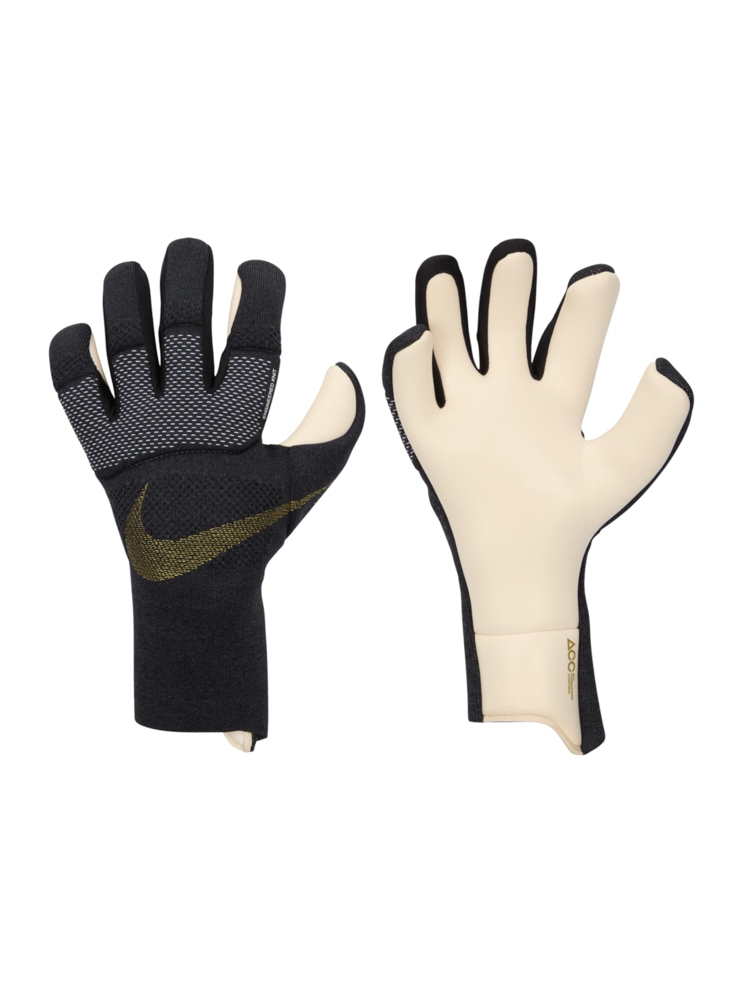 NIKE Sporthandschuhe in Beige: Vorderseite