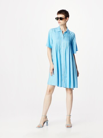 Y.A.S Shirt Dress 'FIRA' in Blue