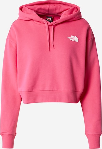 THE NORTH FACESweater majica - roza boja: prednji dio