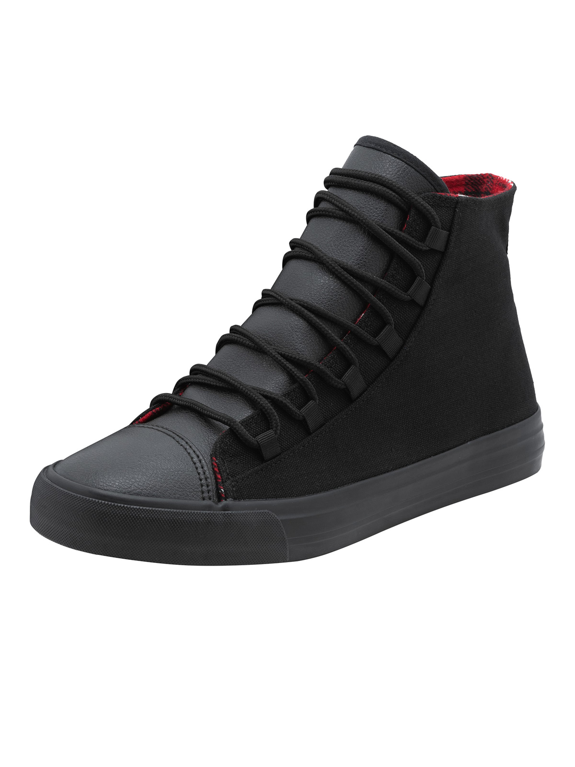 Ombre High-top trainers 'OM-FOTH-0143' in Black: front