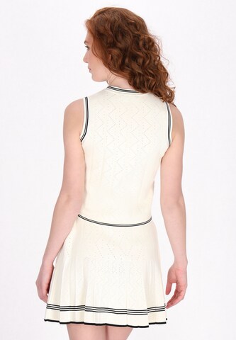 DreiMaster Maritim Gebreide top 'Nautical' in Wit