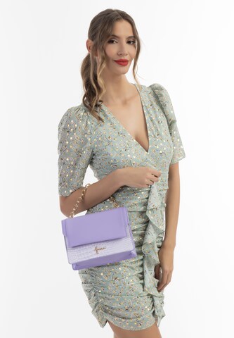 faina Ročna torbica | vijolična barva