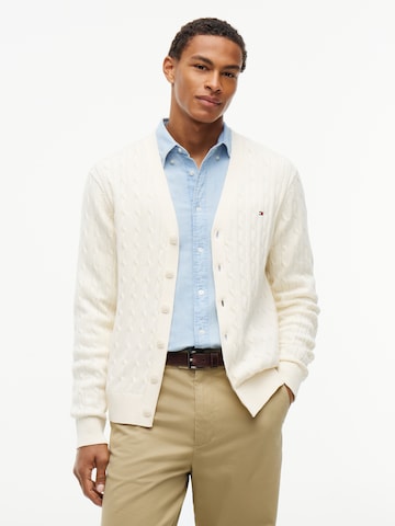 TOMMY HILFIGER - Cárdigan 'CLASSIC' en beige: frente