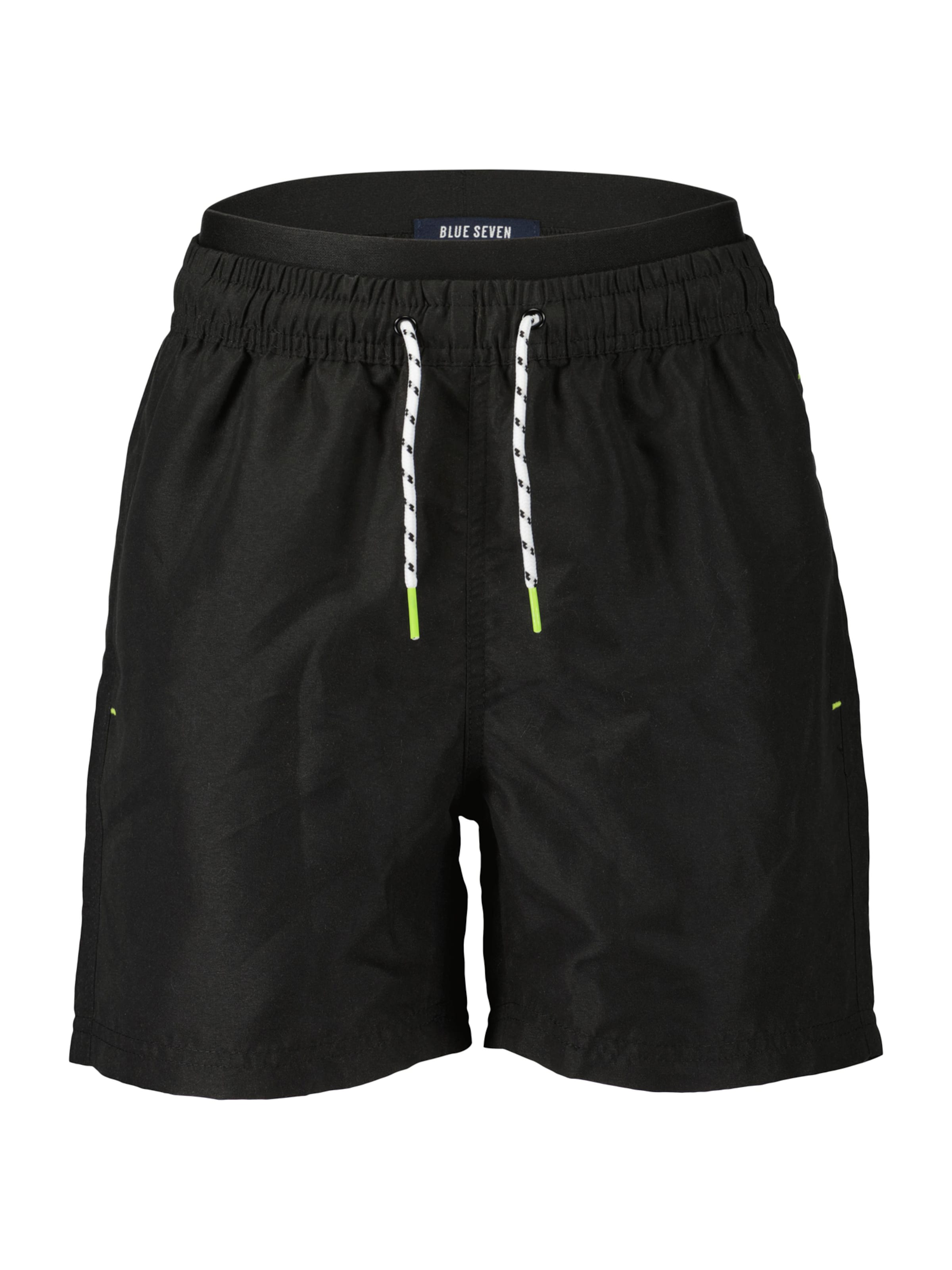 BLUE SEVEN Loosefit Παντελόνι σε μαύρο: μπροστά