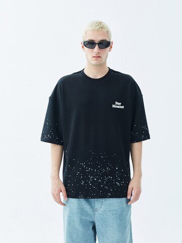 T-Shirt 'El Paso' VAMOS CLO en noir : devant