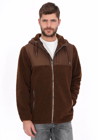 DreiMaster Vintage Tussenjas in Bruin: voorkant