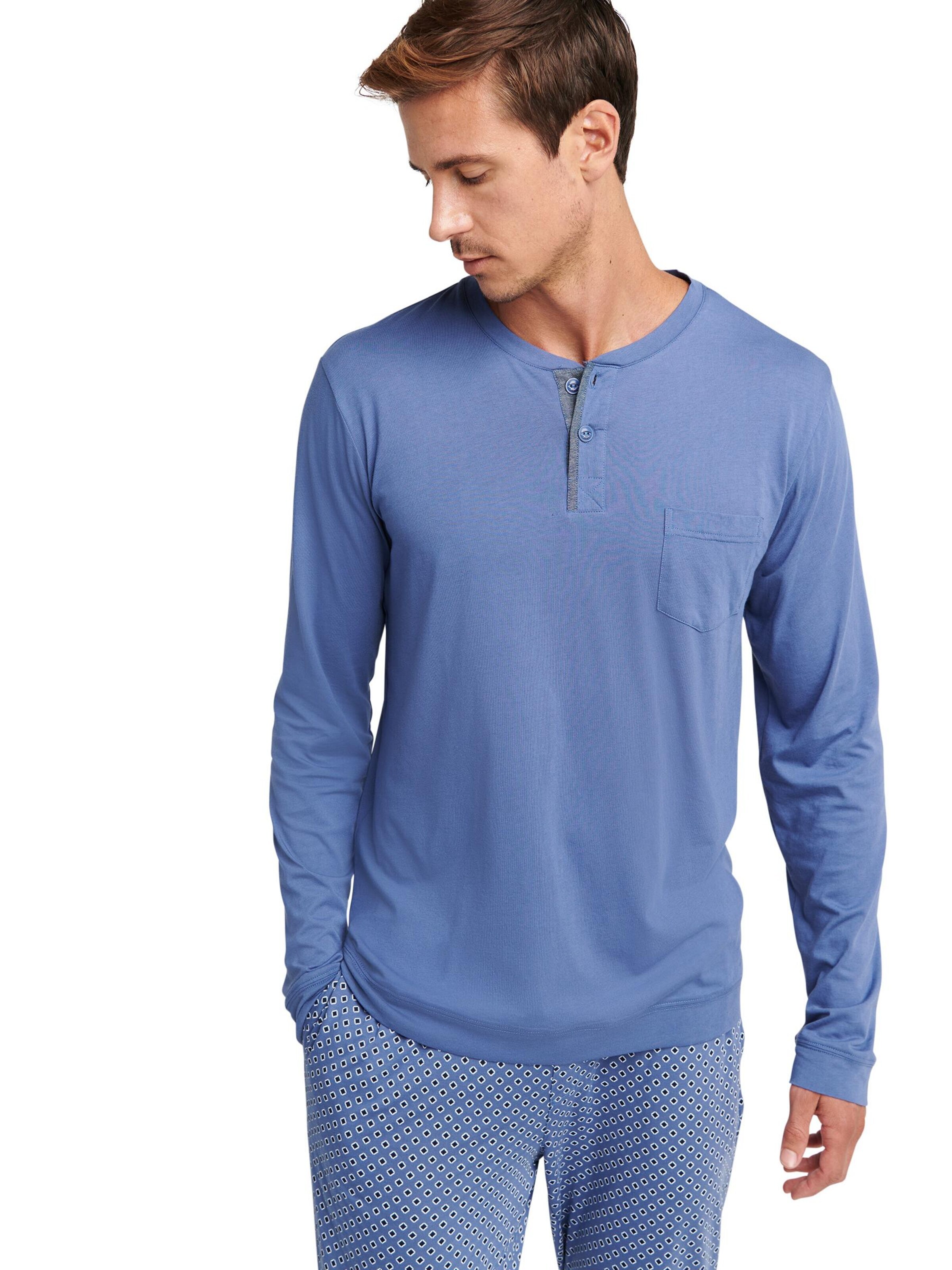 JOCKEY Shirt 'Night & Day Longsleeve Shirt' in Blue: front