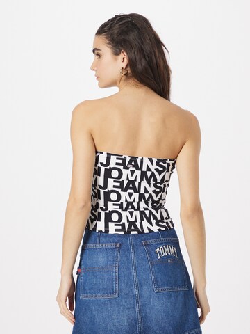 Tommy Jeans Top 'Repeat' - fekete