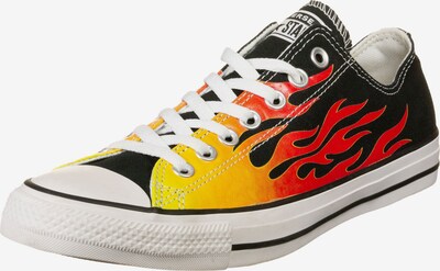 CONVERSE Sneakers laag 'Chuck Taylor All Star' in de kleur Goudgeel / Vuurrood / Zwart / Wit, Productweergave