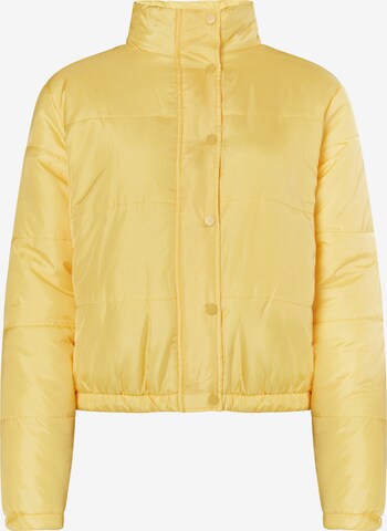 MYMO Between-Season Jacket in Yellow: front