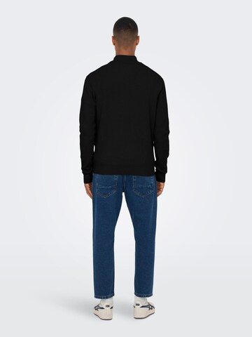 Only & Sons Sweater 'Phil' in Black