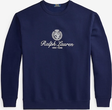 mėlyna Polo Ralph Lauren Big & Tall Megztinis be užsegimo 'SEASONAL': priekis